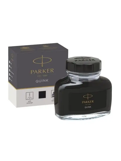 PARKER Чернила "Bottle Quink" черные, 57 мл, 57 мл