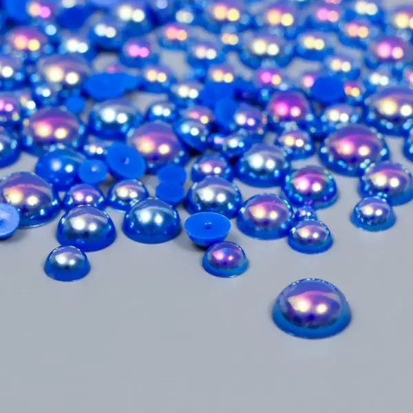 Полубусины бусины перламутр для творчества и рукоделия