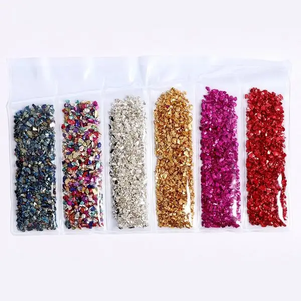 Крошка стеклянная для эпоксидной смолы