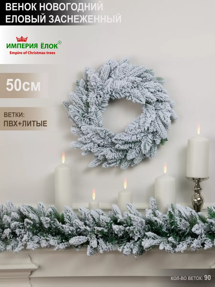 Новогодние венки купить в интернет-магазине Winter Story hb-crm.ru