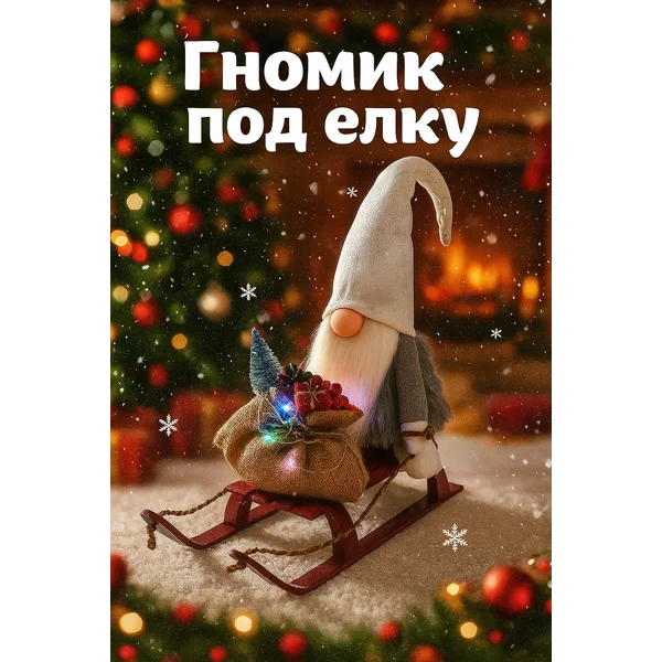 Фигурка новогодняя под елку декоративная для детей