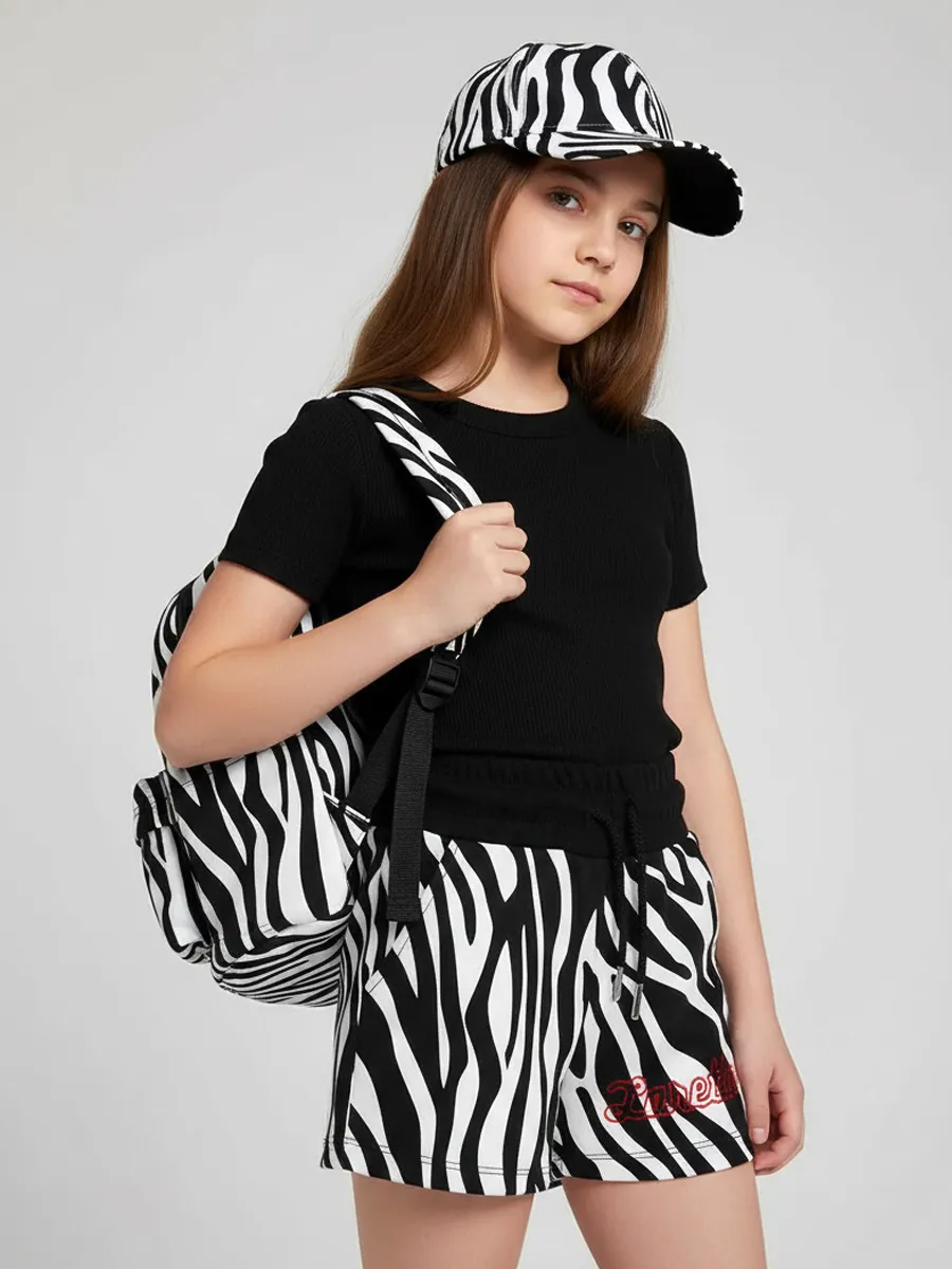 Футболка+шорты, Black