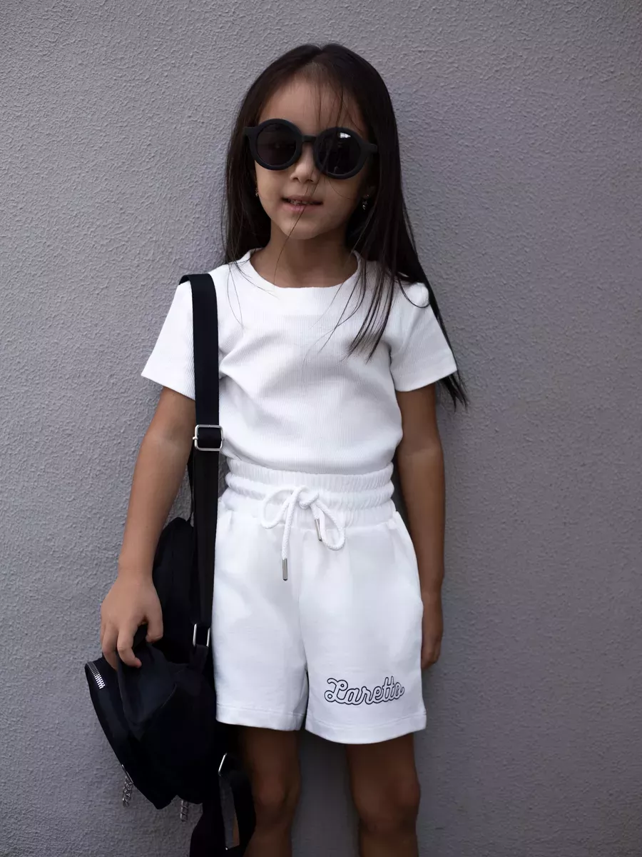 Футболка+шорты, Cloud Dancer 11-4201