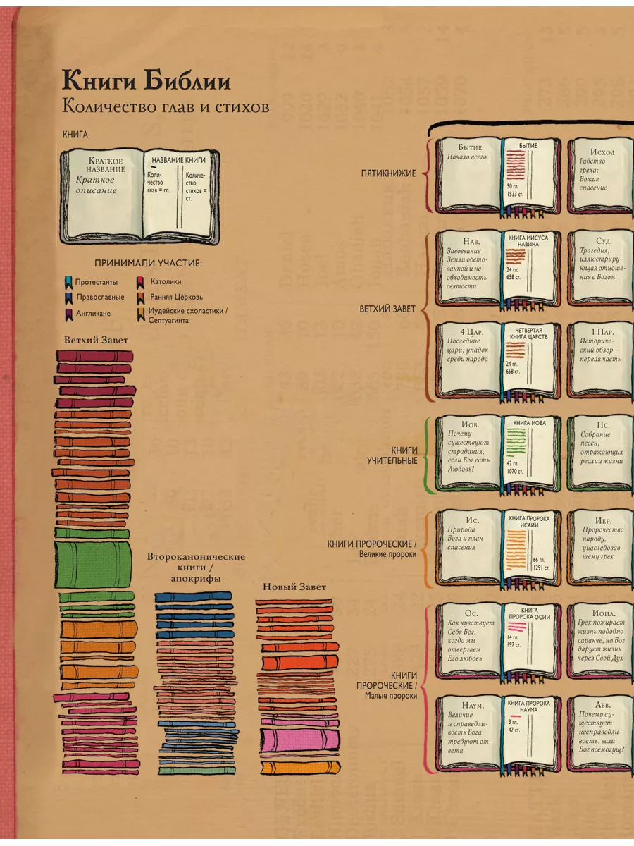 Библия в инфографике Издательство АСТ 170873231 купить за 1 397 ₽ в  интернет-магазине Wildberries
