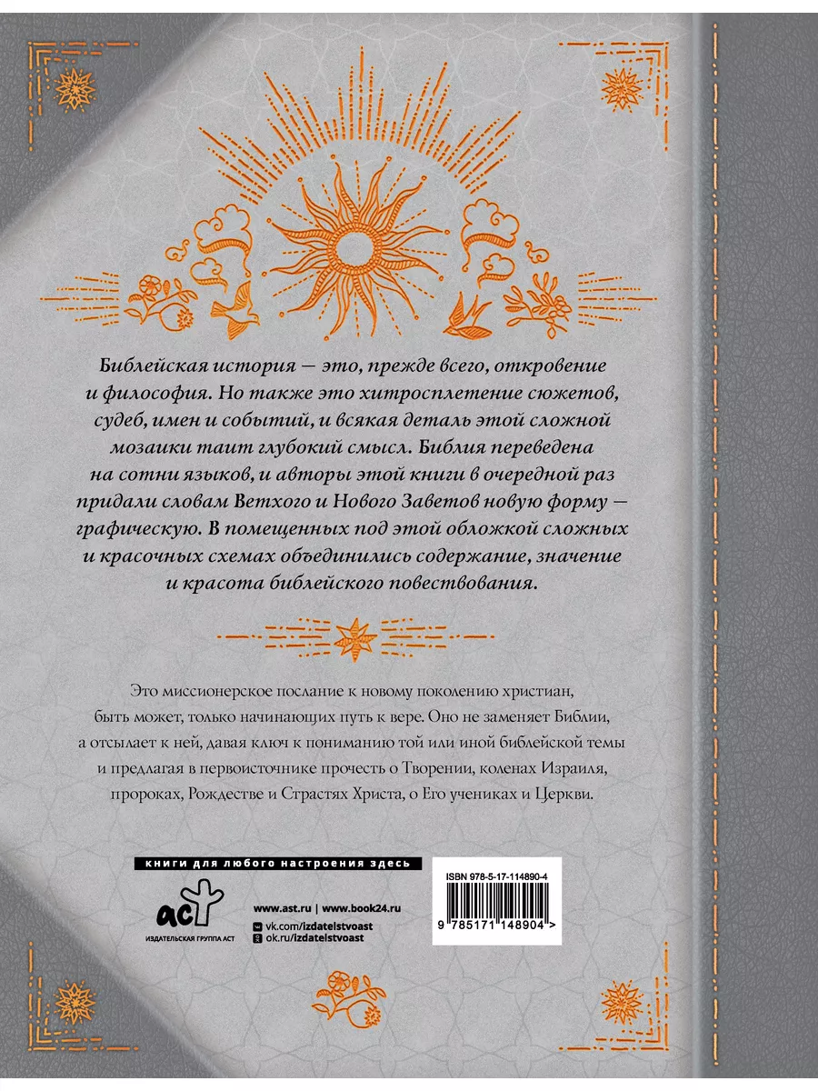 Библия в инфографике Издательство АСТ 170873231 купить за 1 397 ₽ в  интернет-магазине Wildberries