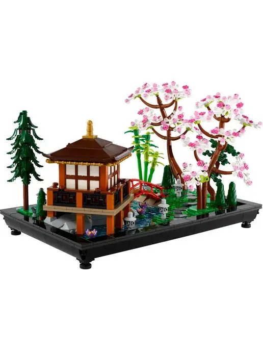 LEGO Icons Сад Дзен 10315, черный, фото 2