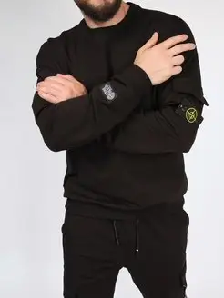 Кофта Свитшот летний STONE ISLAND 170894418 купить за 2 099 ₽ в интернет-магазине Wildberries