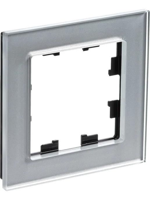 Schneider 2 шт. Рамка AtlasDesign Nature, 1 пост (Алюминий (стекло)), вариант