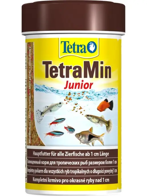 TETRA Min Junior 100мл корм для рыб (мелкие хлопья), 100 мл, фото 4