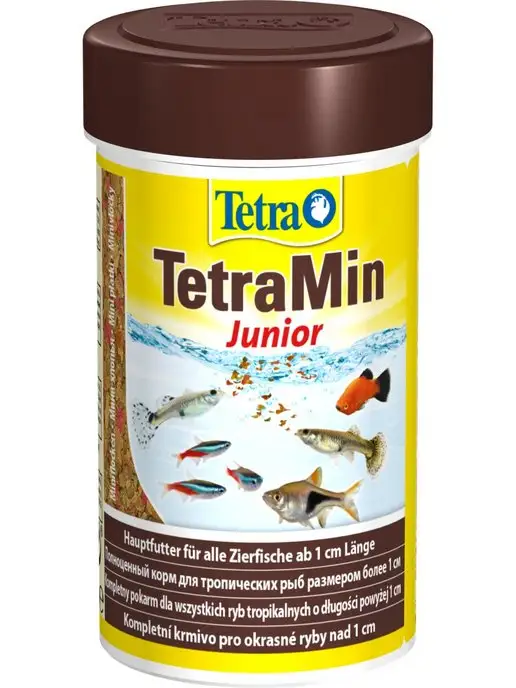 TETRA Min Junior 100мл корм для рыб (мелкие хлопья), 100 мл, фото 5