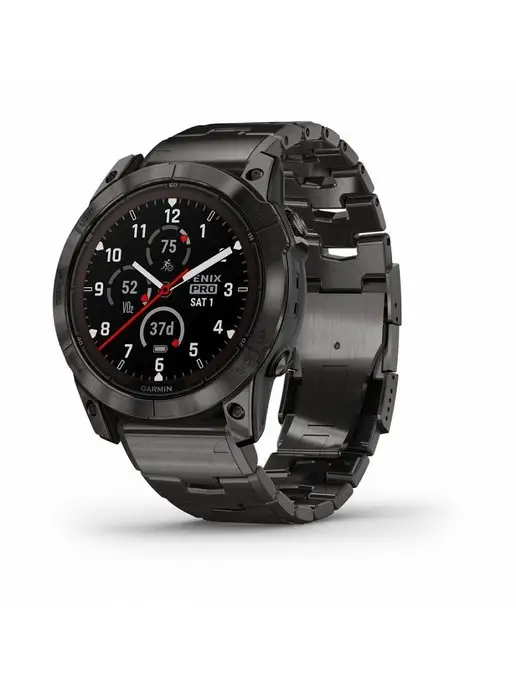 Garmin Умные часы Fenix 7X Pro Solar Sapphire Titanium DLC