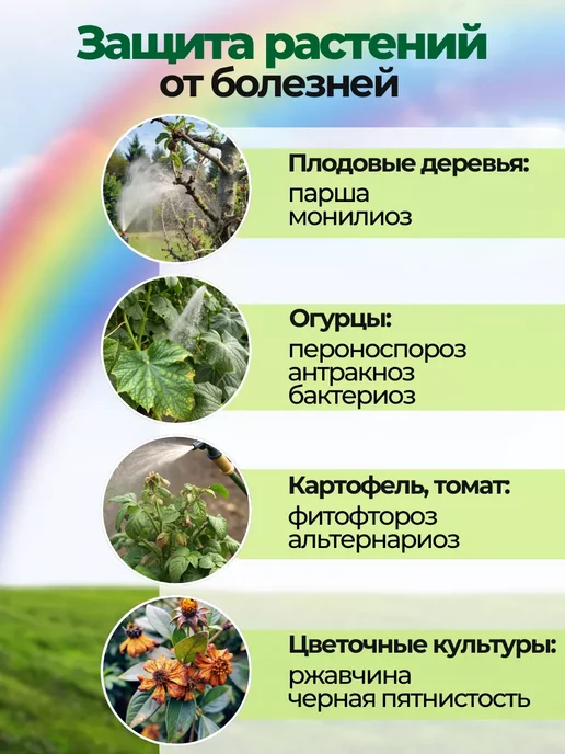 Абига Пик 50 гр -3 шт. Фунгицид для растений, 50 г, 3 шт, фото 2
