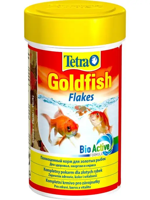 TETRA Корм рыб аквариумных золотых хлопья Goldfish Flakes 250 мл, 100 мл, фото 4