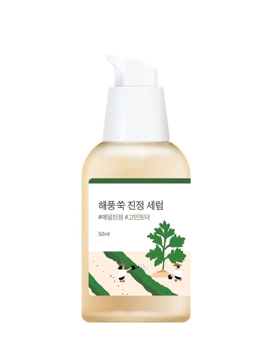 Round Lab Mugwort Calming Serum 50ml. Round Lab Mugwort Calming Toner. Флюид Round Lab. Продукция раунд Лаб.