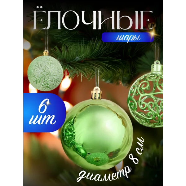 Елочные игрушки шары на елку новогодние
