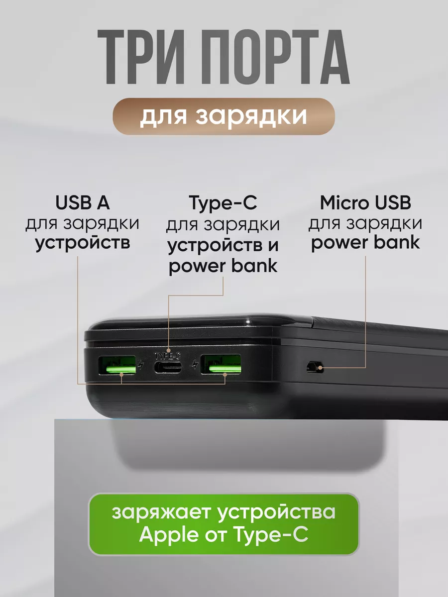 Повербанк 20000 Power bank для телефона JuiceBox 171085463 купить за 1 199  ₽ в интернет-магазине Wildberries