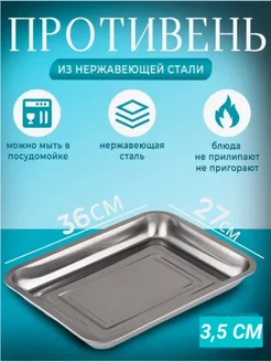 Противень для духовки антипригарный RICHMAX 171087312 купить за 249 ₽ в интернет-магазине Wildberries