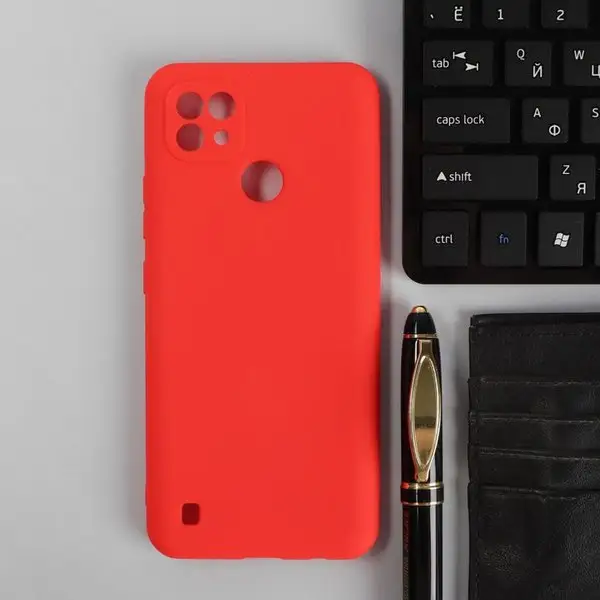 Чехол для телефона Realme C21 силиконовый