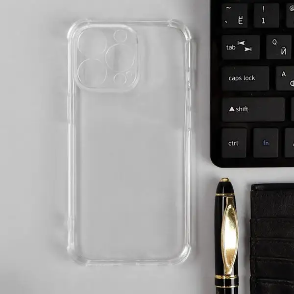 Чехол для iPhone 13 Pro, противоударный, силиконовый
