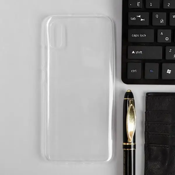 Чехол для Xiaomi Redmi 9A силиконовый прозрачный