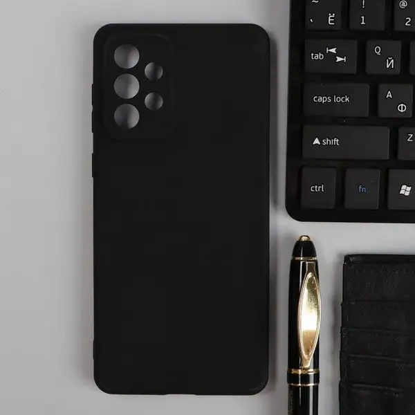 Чехол для Samsung Galaxy A73 силиконовый матовый