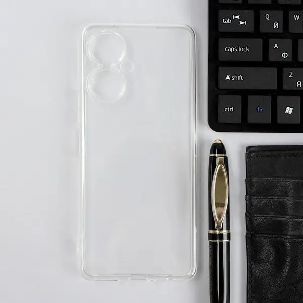 Чехол для телефона Tecno Camon 19 силиконовый прозрачный
