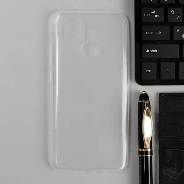 Чехол для Xiaomi Redmi 9C силиконовый прозрачный