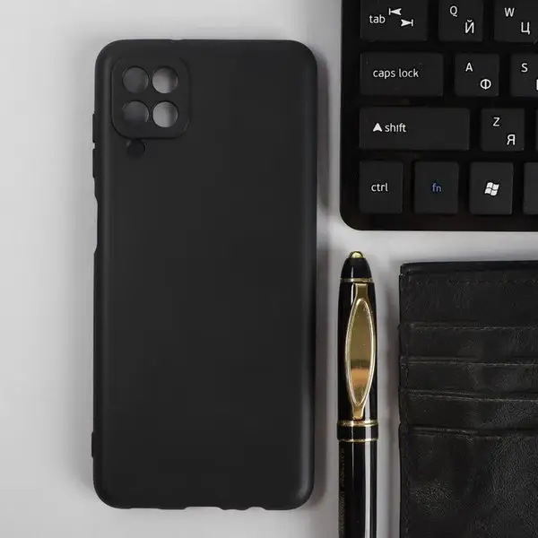 Чехол для телефона Samsung A12 силиконовый