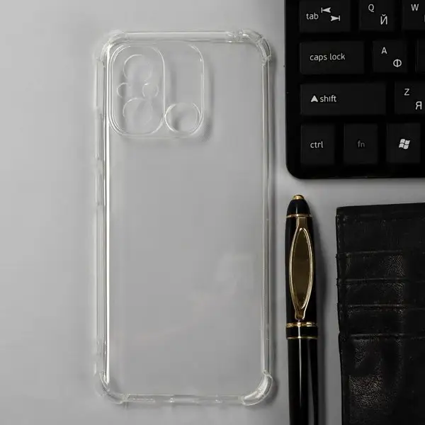 Чехол для телефона Xiaomi Redmi 12C силиконовый