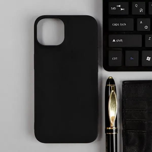 Чехол для iPhone 13, силиконовый, матовый