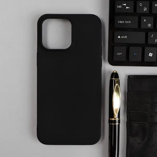 Чехол для iPhone 14 Pro Max, силиконовый, матовый