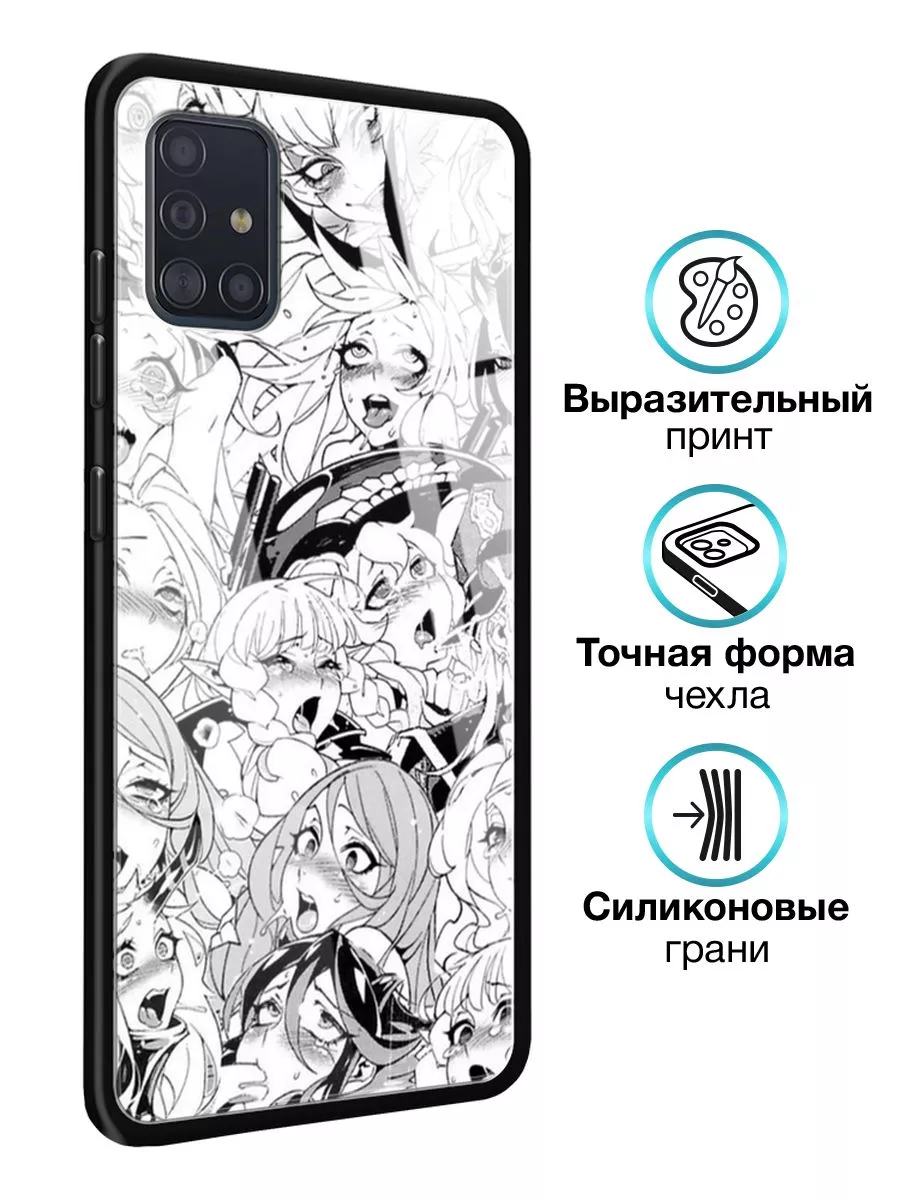 Стеклянный чехол на Samsung Galaxy A51 / Самсунг Галакси А51 Samsung  171107903 купить за 546 ₽ в интернет-магазине Wildberries