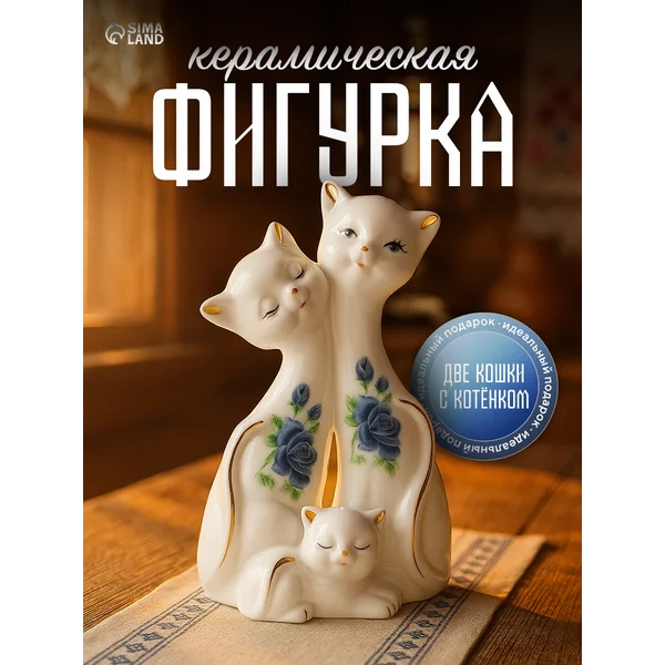 Статуэтка керамическая фигурка для интерьера
