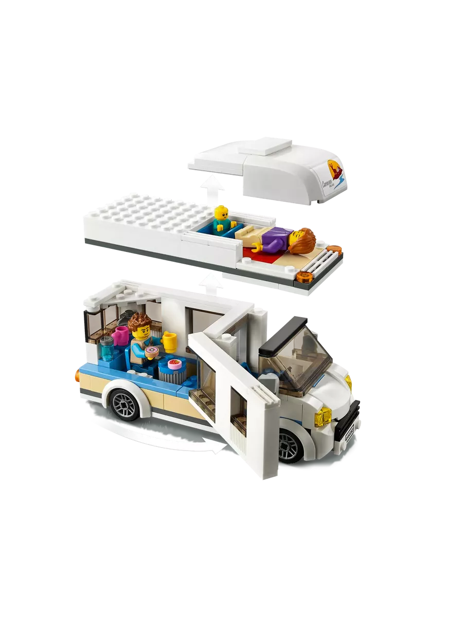 Lego city camper set sale