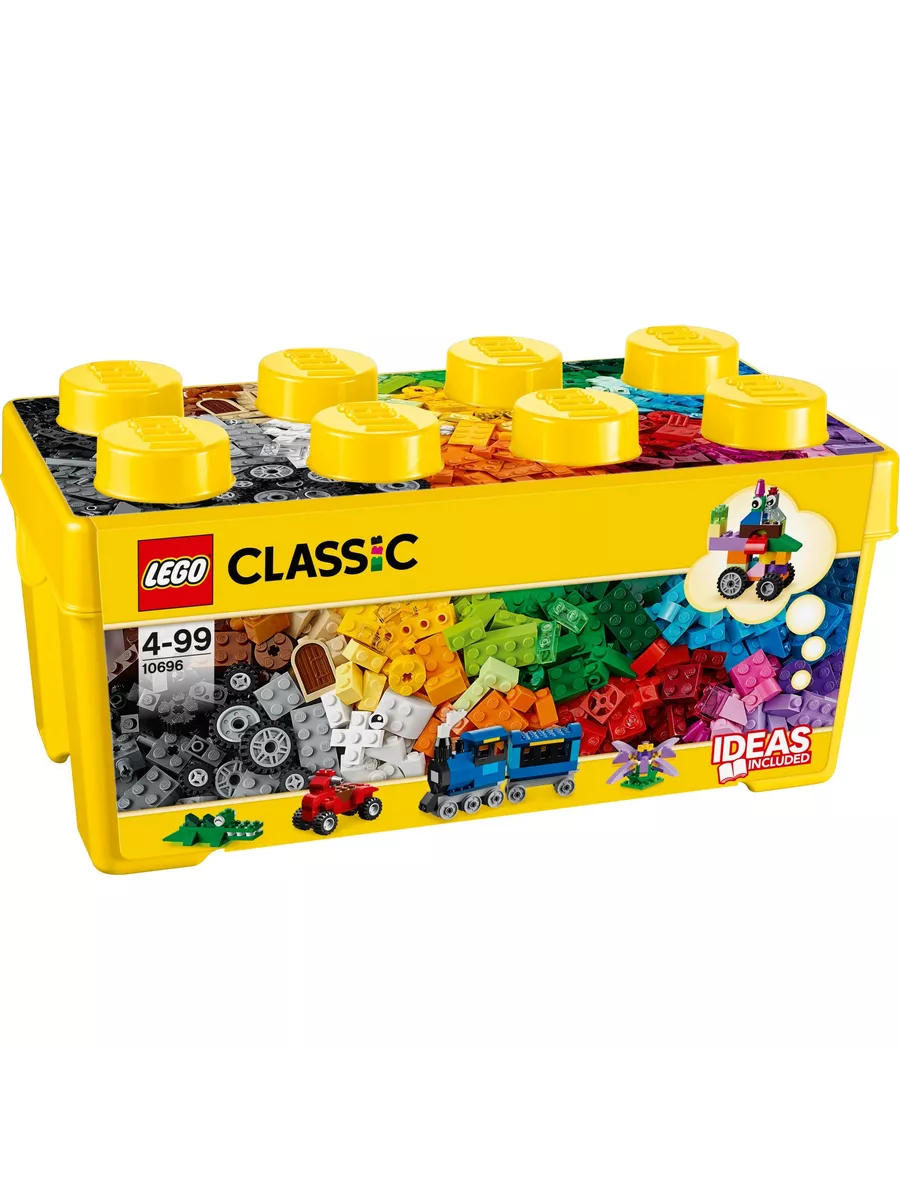 LEGO Classic Набор для творчества среднего размера 10696 LEGO 171121608  купить за 2 981 ₽ в интернет-магазине Wildberries