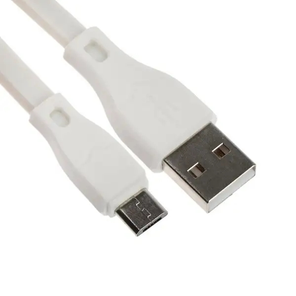 Кабель microUSB — USB, 2.1 А, 1.2 м, ПВХ