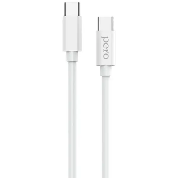 Кабель Type-C — Type-C, 3 А, 20 Вт, 1 м, быстрая зарядка