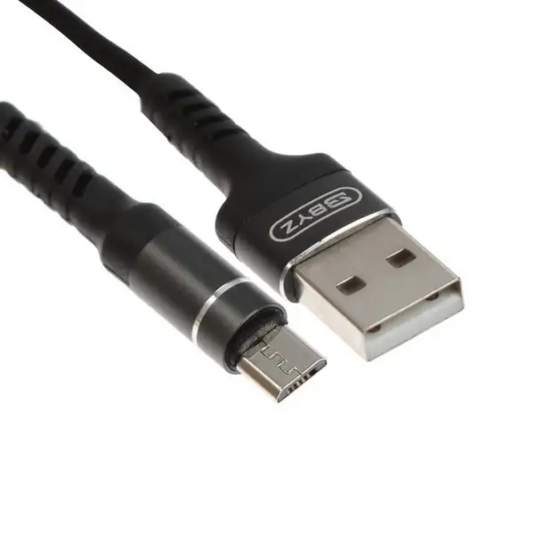Кабель BC-025m, microUSB — USB, 5 А, 1.2 м