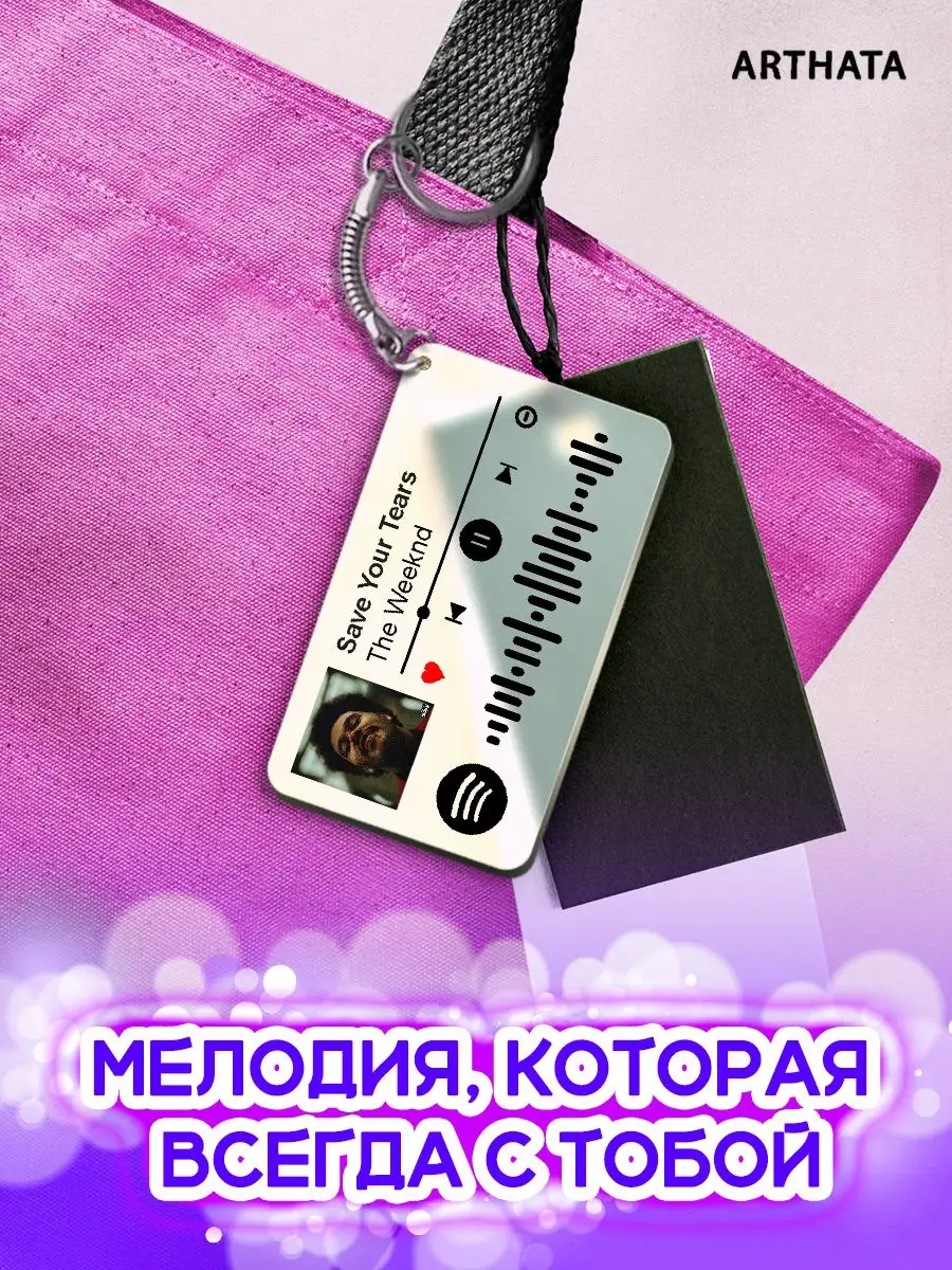 Спотифай Брелок The Weeknd - Save Your Tears Arthata-spotify постер  Спотифай постер 171140362 купить за 267 ₽ в интернет-магазине Wildberries