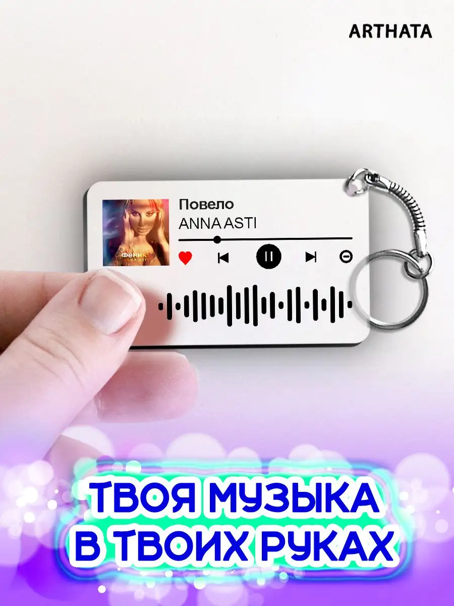 Спотифай Брелок ANNA ASTI брелок на рюкзак ANNA ASTI -Повело  Arthata-spotify постер Спотифай постер 171140547 купить за 273 ₽ в  интернет-магазине Wildberries