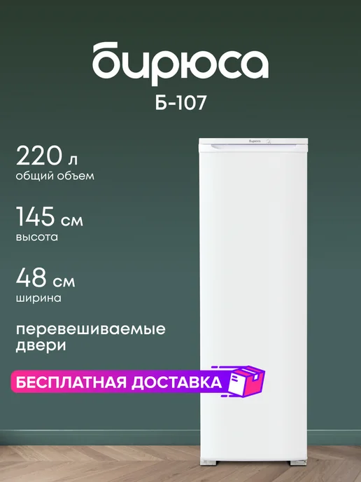 Холодильник двухкамерный Б-107 Бирюса