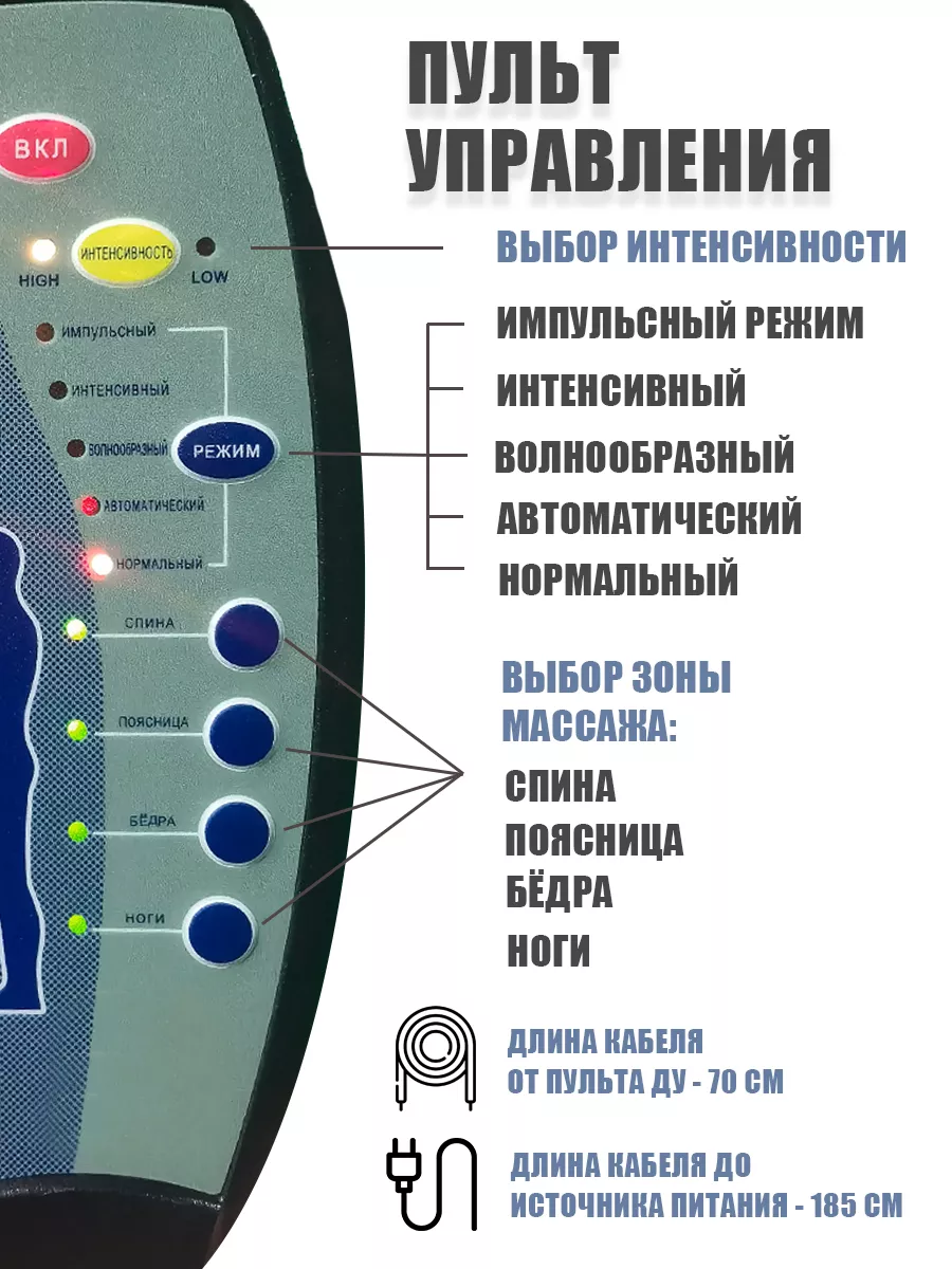 Вибромассажное кресло для дома и офиса Angioletto 171159467 купить за 17  850 ₽ в интернет-магазине Wildberries