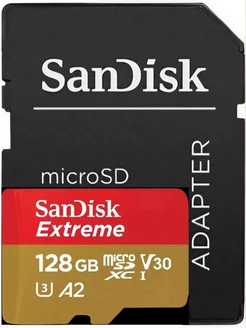 Карта памяти для телефона 128 ГБ micro SD Sandisk 171186305 купить за 2 408 ₽ в интернет-магазине Wildberries