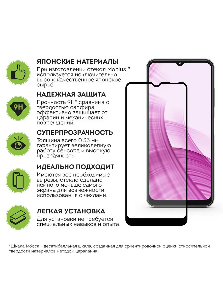 Защитное стекло Mobius для Samsung A22 5G/A22S(Black Mobius 171210384  купить за 555 ₽ в интернет-магазине Wildberries