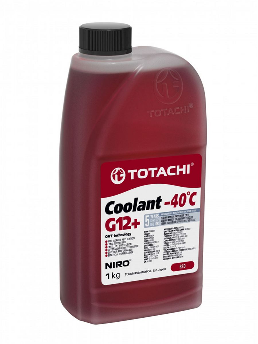 TOTACHI Coolant g12+. Антифриз красный TOTACHI -40с 1л.. TOTACHI антифриз -40 красный. Niro Coolant Red -40c 20л.