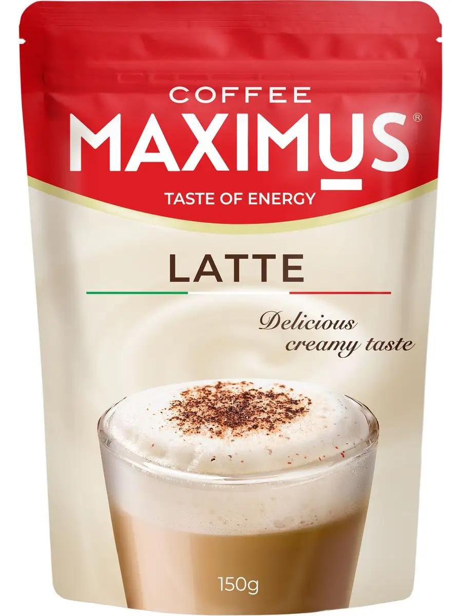 Напиток кофейный растворимый Latte, Macchiato 150г, 2шт MAXIMUS 171228240  купить в интернет-магазине Wildberries