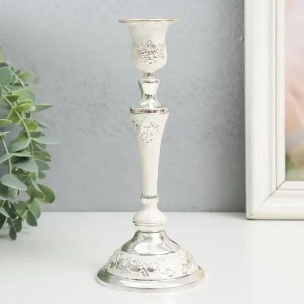 Подсвечник 2,5 см «Диана» 7,5х7,5х17,7 см
