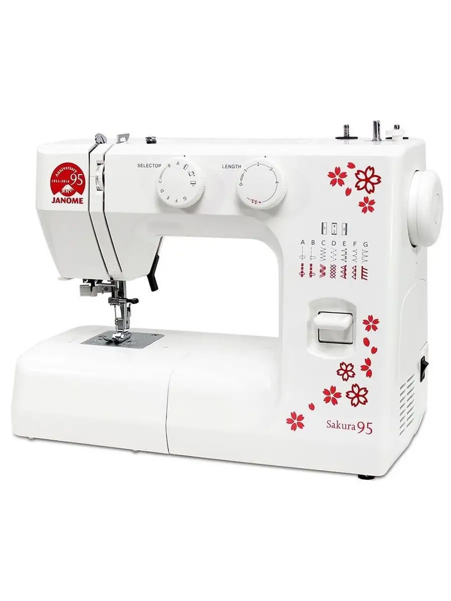 Швейная машина Janome Sakura 95 Janome 171247952 купить в интернет-магазине  Wildberries