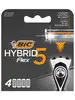 Сменные кассеты для бритья Flex 5 Hybrid, 4 шт BIC 171248144 купить за 764 ₽ в интернет‑магазине Wildberries
