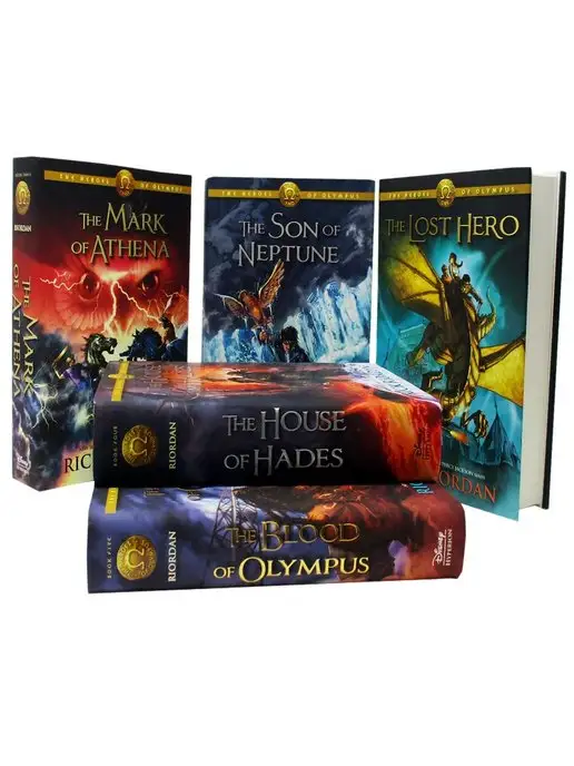 HYPERION The Heroes of Olympus Collection 5 Books Set